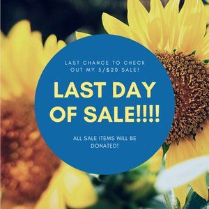 MOVING SALE! All sale items will be donated 3/12